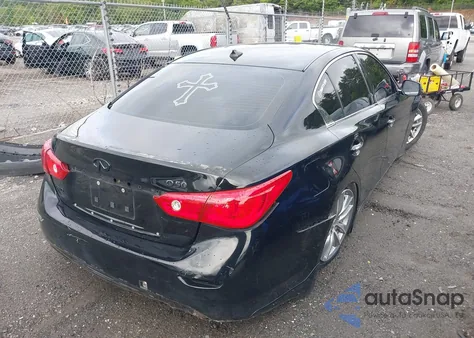 2015 Infiniti Q50 Premium из США, поврежденный, VIN JN1BV7AR9FM395185